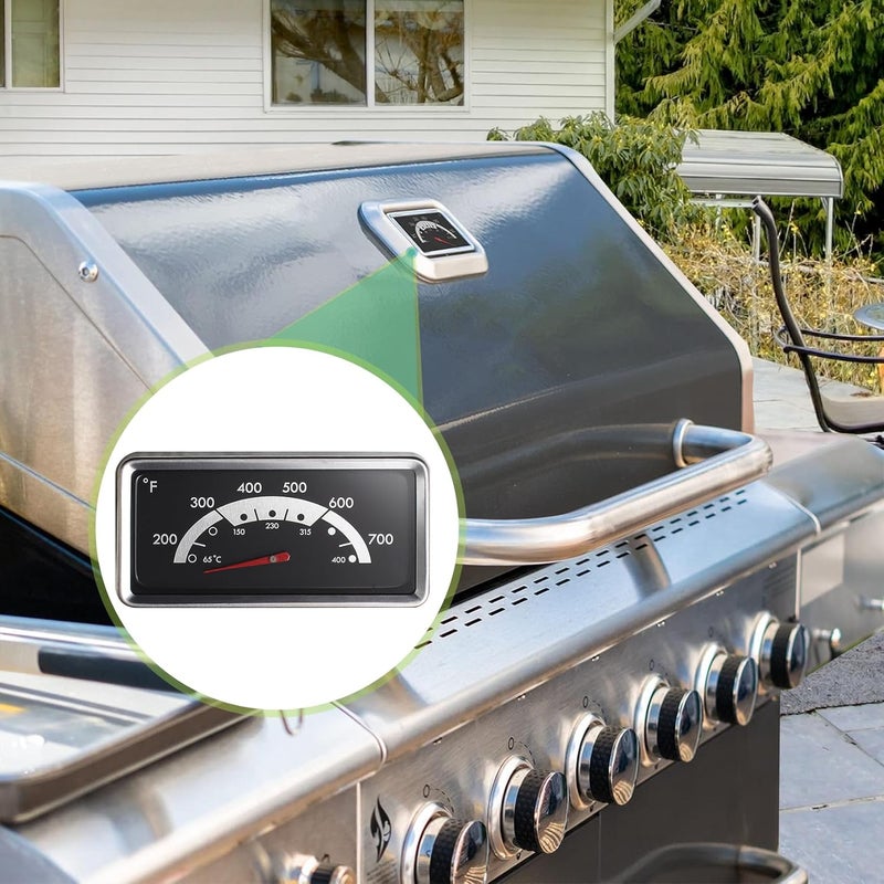 MOASKER 3.6" Grill Thermometers Guage for Nexgrill 720-0830A 720-0898 720-0882A,Stainless Steel Grill Thermometer Replacement for Kenmore 146.23673310 119.16144210 148.23683310 146.23673310 - Image 4